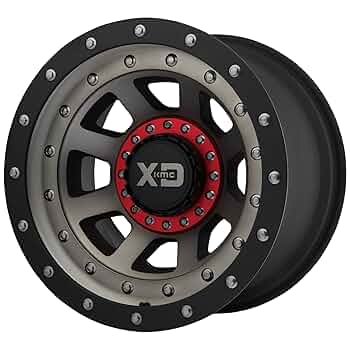 Amazon.com: XD SERIES BY KMC WHEELS FMJ SATIN BLACK W/DARK